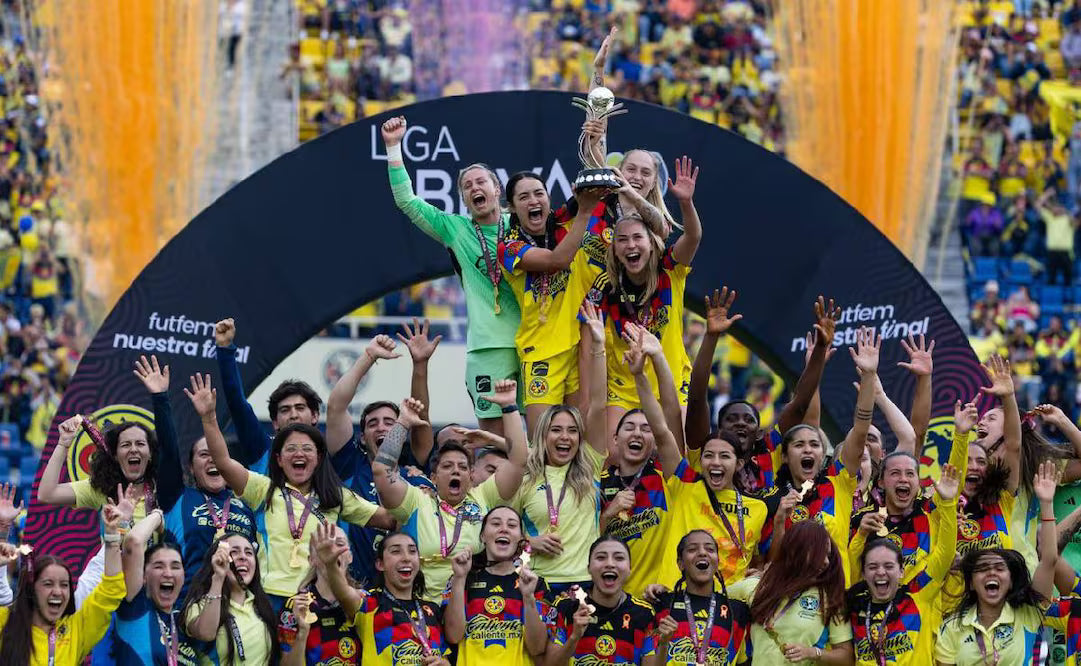 América femenil campeon de liga 2026