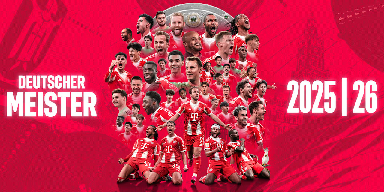 Bayern cerró su título de Bundesliga con goleada 5-1 a Colonia