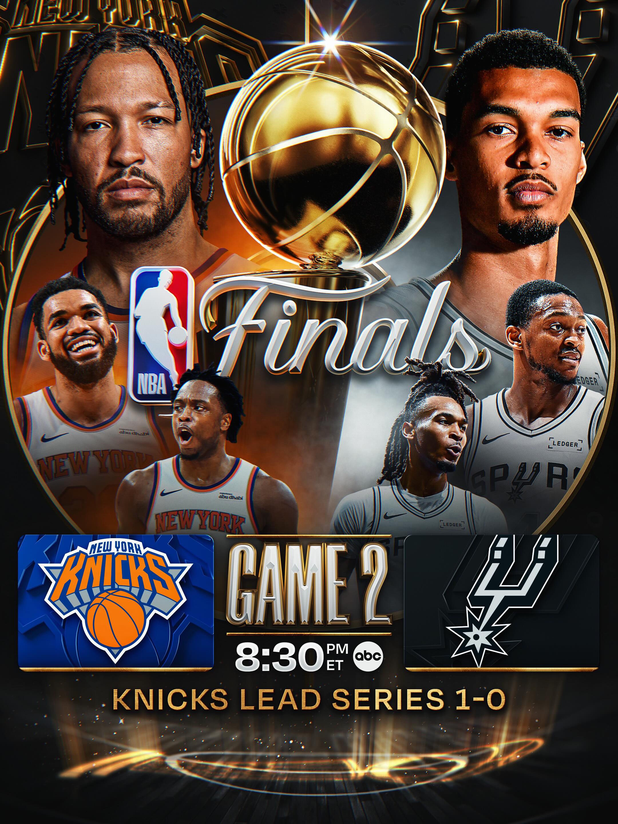 Ganan los Knicks el Juego 2 de las Finales