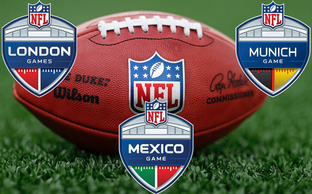 NFL da a conocer calendario de juegos internacionales 2026