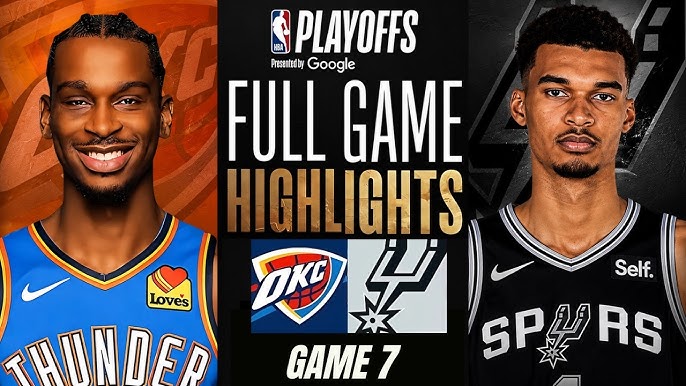 NBA Playoffs 2026: Spurs vs Thunder juego 7