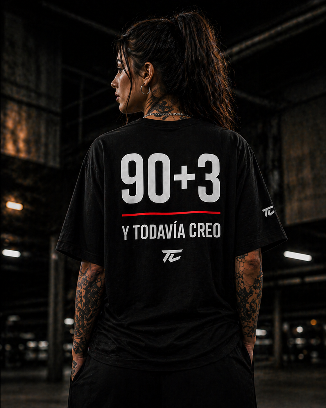 Drop 1: 90 + 3 Tee Mujer