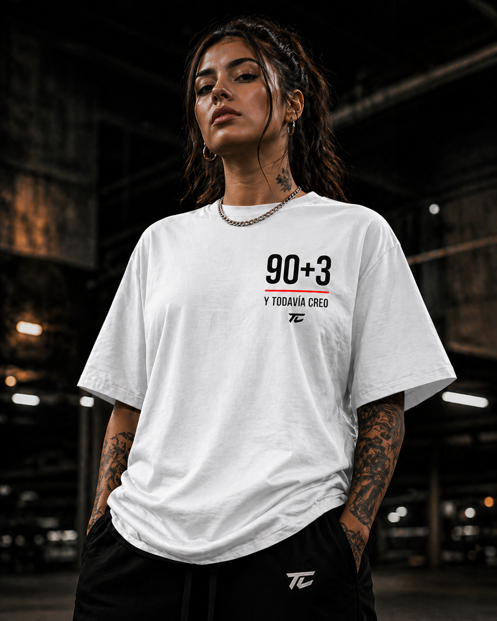 Drop 1: 90 + 3 Tee Mujer