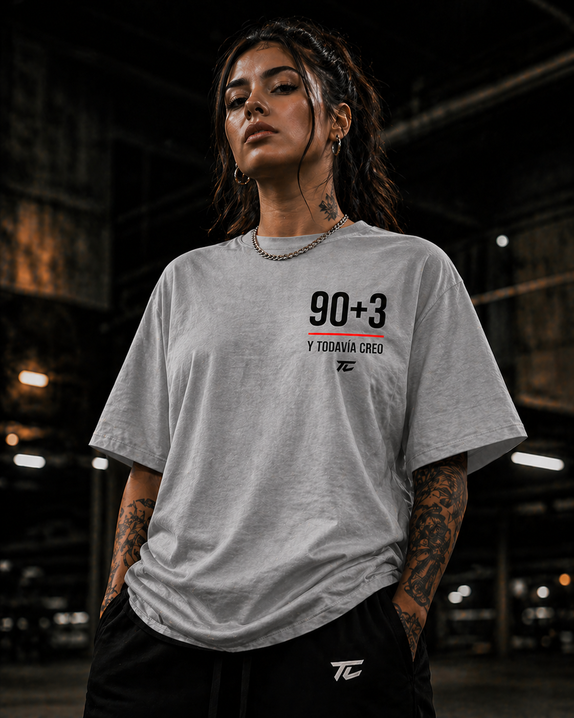 Drop 1: 90 + 3 Tee Mujer