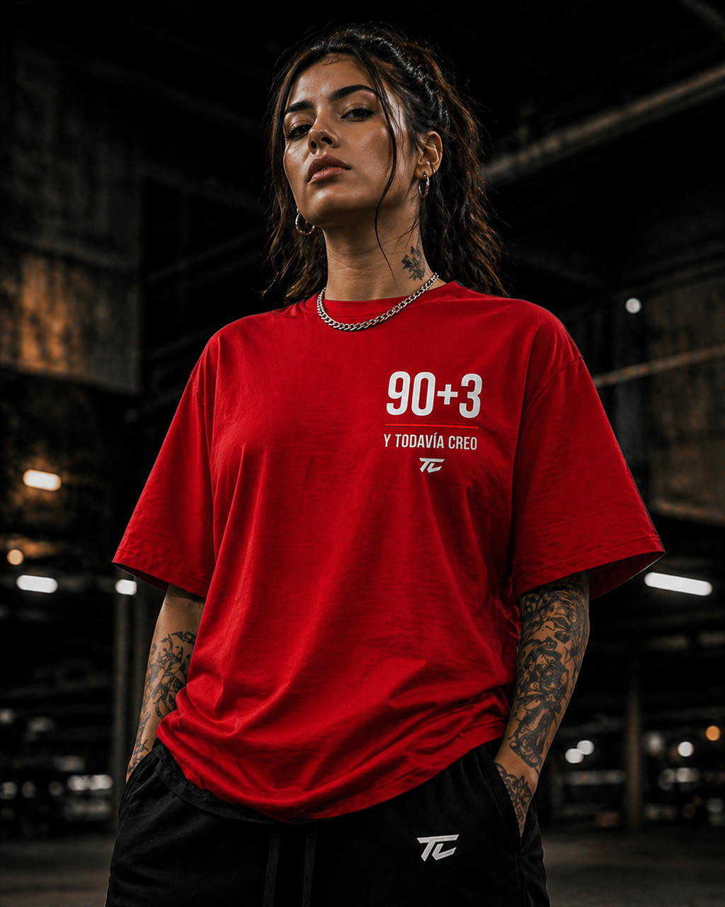 Drop 1: 90 + 3 Tee Mujer