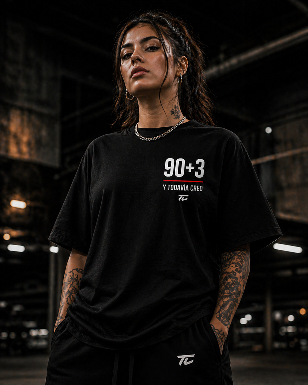 Drop 1: 90 + 3 Tee Mujer