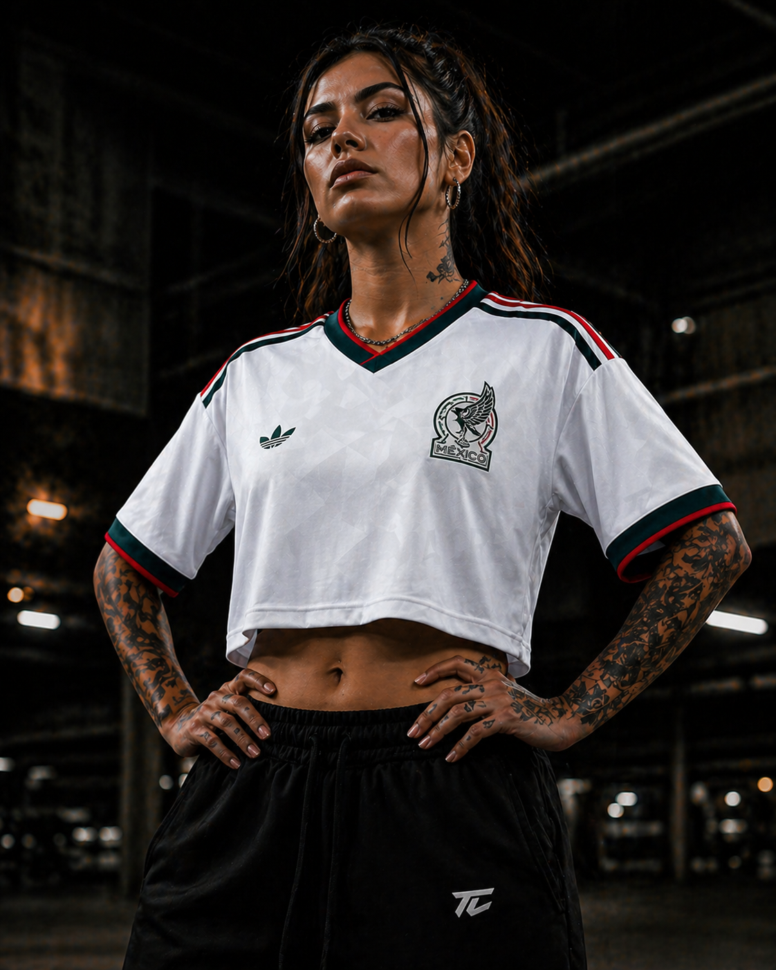 México Away Crop World Cup 2026 Mujer